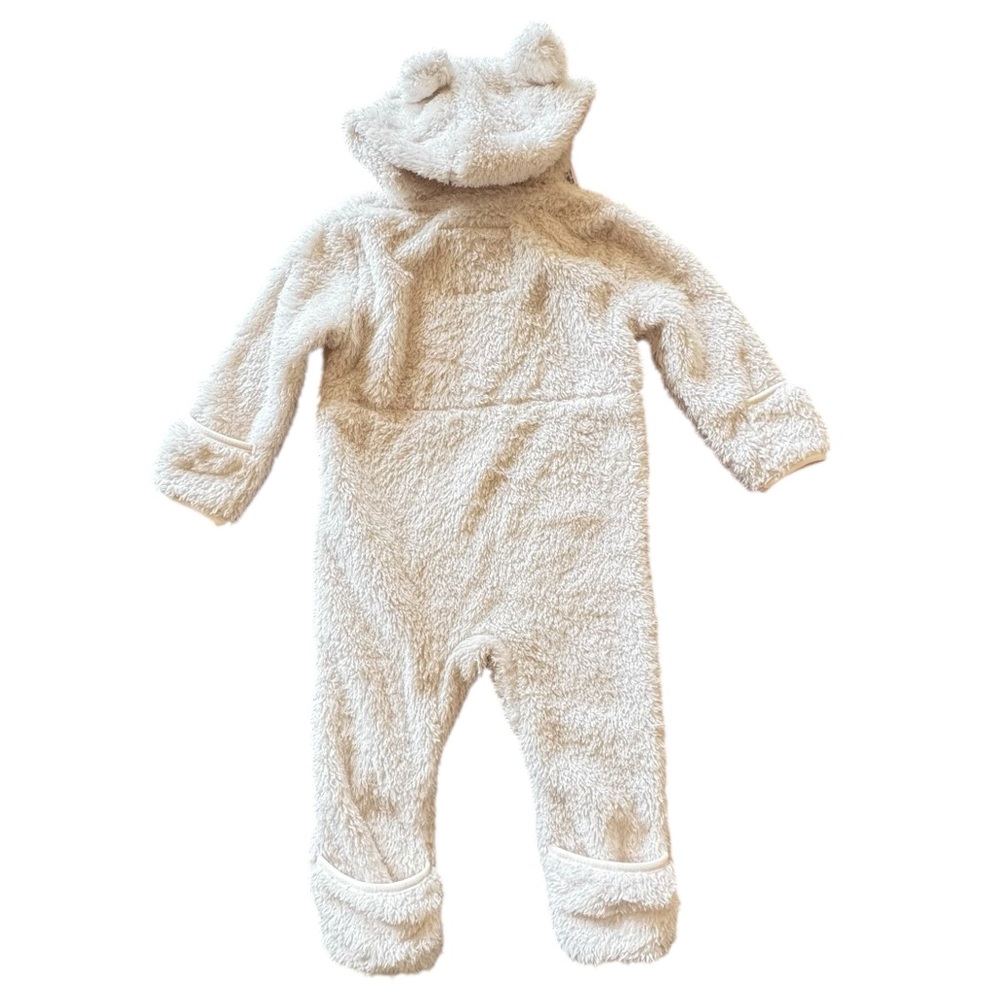 The North Face Infant Campshire Baby ONE-PIECE Pick Size Full Zipper White Dune - Picture 3 of 8